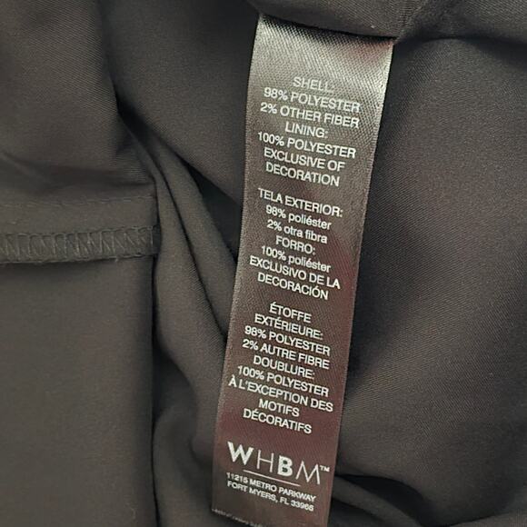 White House Black Market A-Line Ruffle Midi Floral Dress Size 0 - Picture 3 of 4